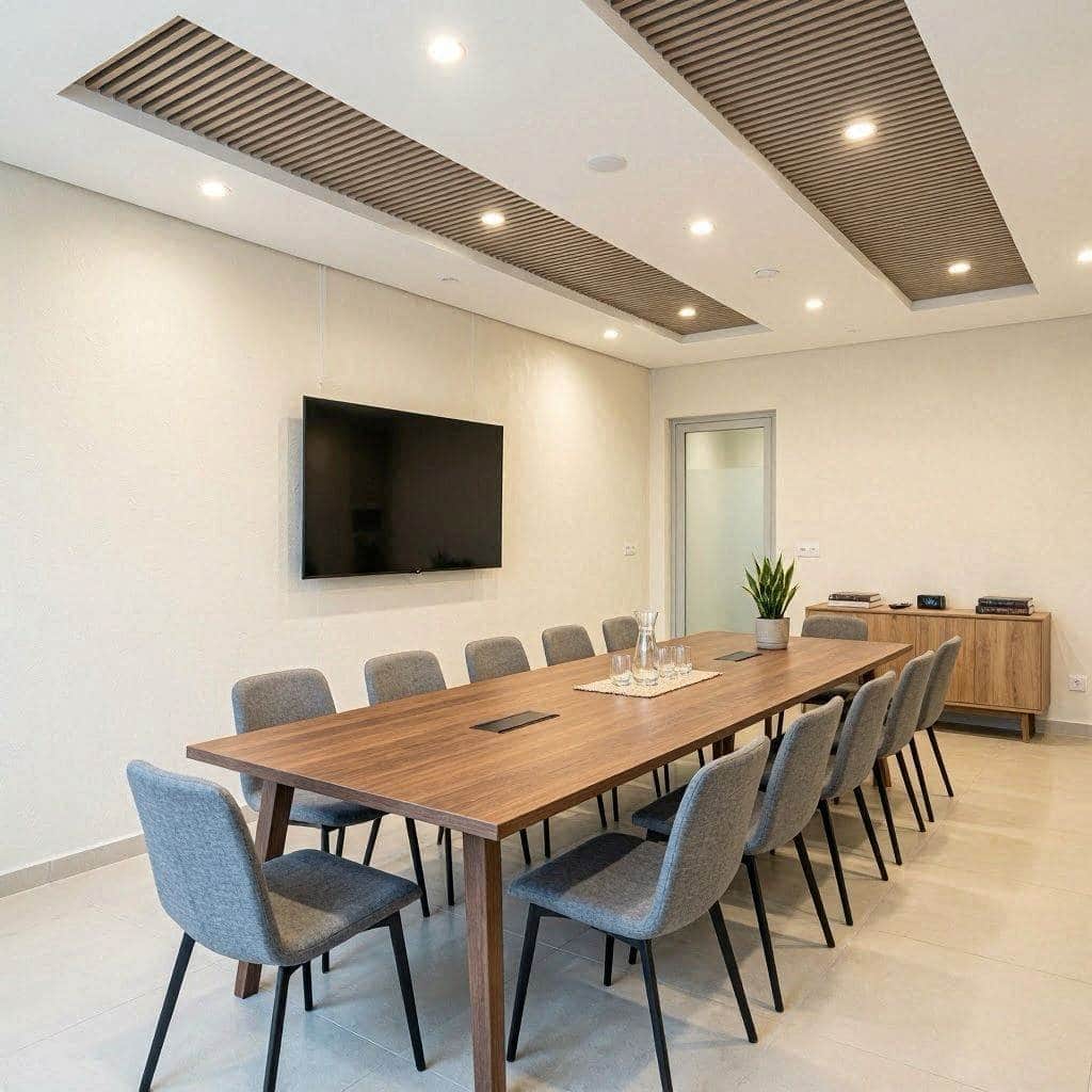 工业设计团队写字楼办公推进空调能耗管理遇到跨部门联合会议需先核对哪些信息